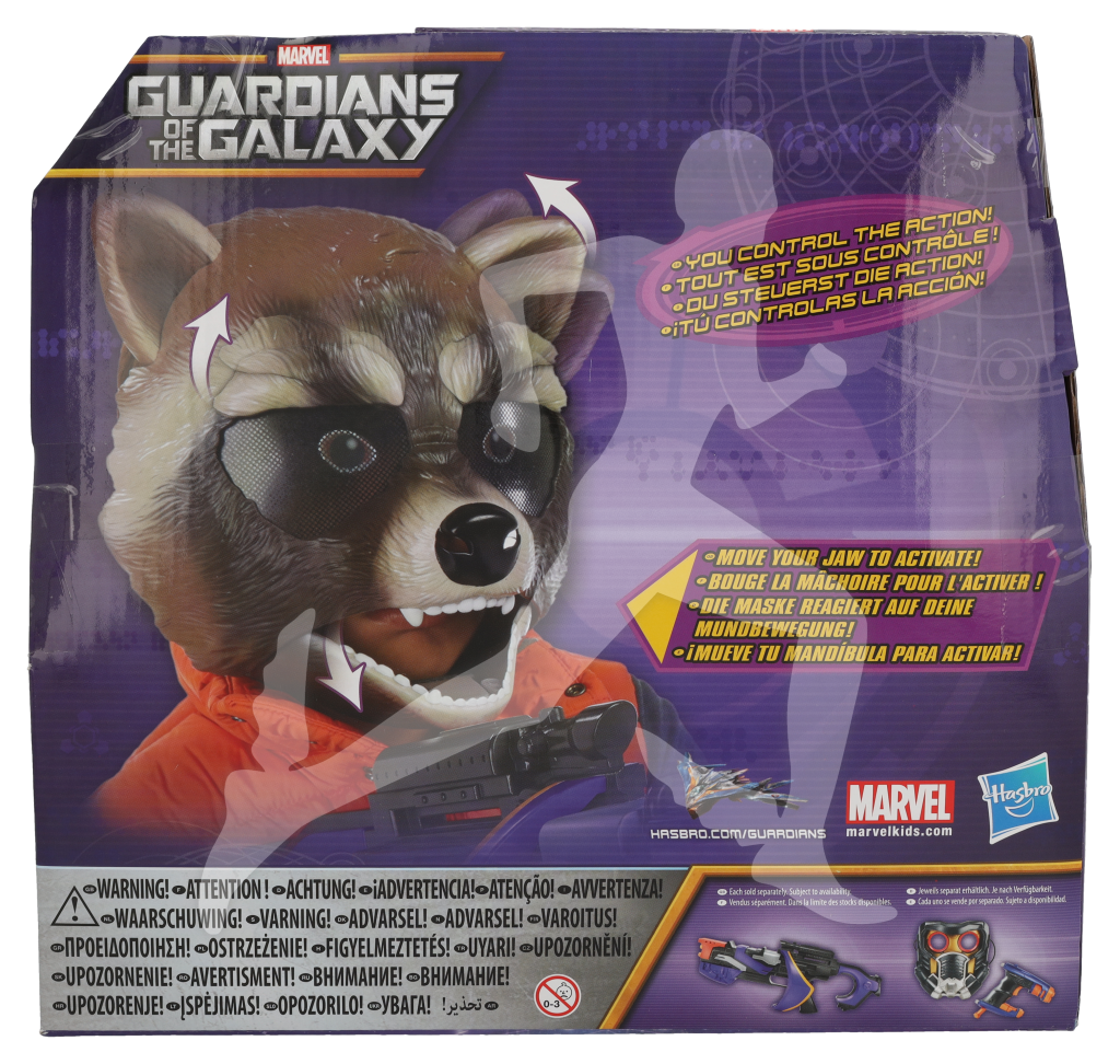 Marvel Guardians of The Galaxy Rocket Raccoon Action Mask 